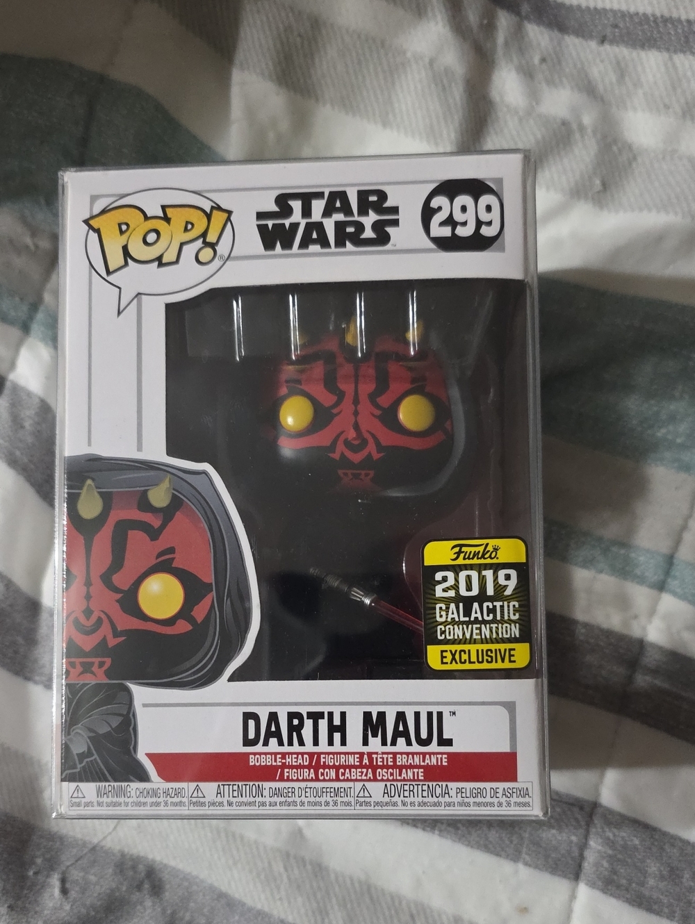 Funko Pop vinyl figure (Darth Maul) #299